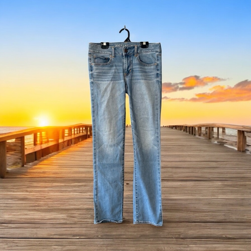 American Eagle Straight Super Stretch Ladies Jeans